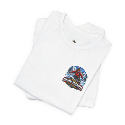 Gray Beard Ski Team T-Shirt — Vintage Mountain Skiing Graphic Tee