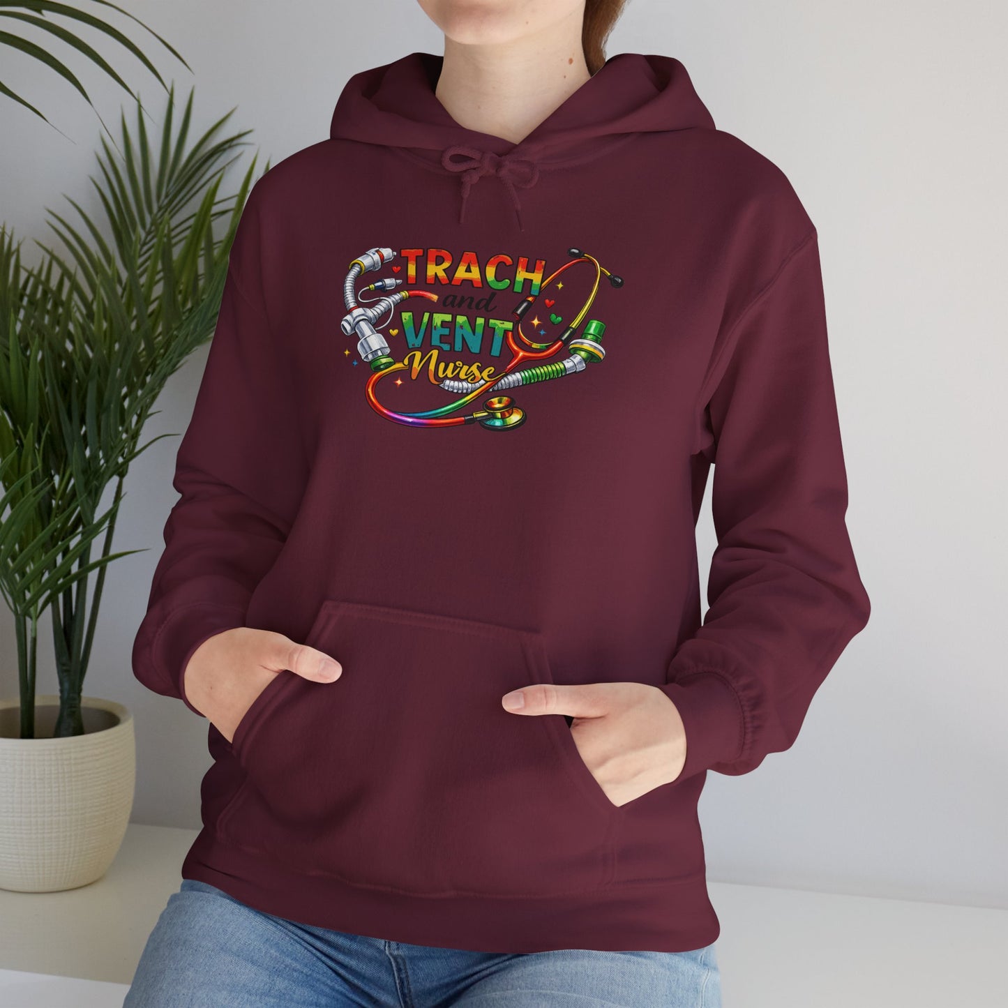 TRACH & VENT Nurse Pullover