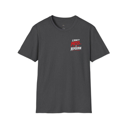 I Don't miss I reposition billiards tee