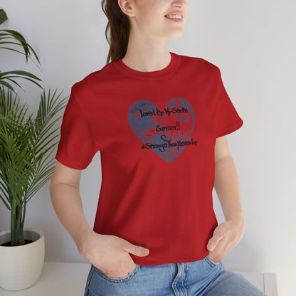 Stroke Survivor T-Shirt — "Stronger Than Yesterday" Support Tee