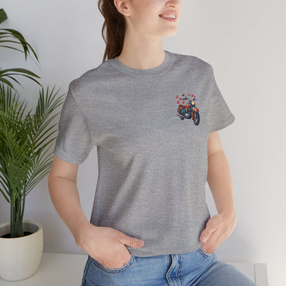 Riding my heart into the sunset- Motorcycle Graphic Tee -