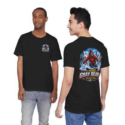 Gray Beard Ski Team T-Shirt — Vintage Mountain Skiing Graphic Tee