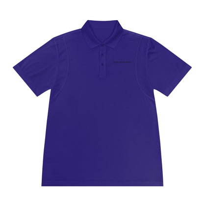 Custom Men's Sport Polo — Personalized Front/Back Logo Athletic Shirt