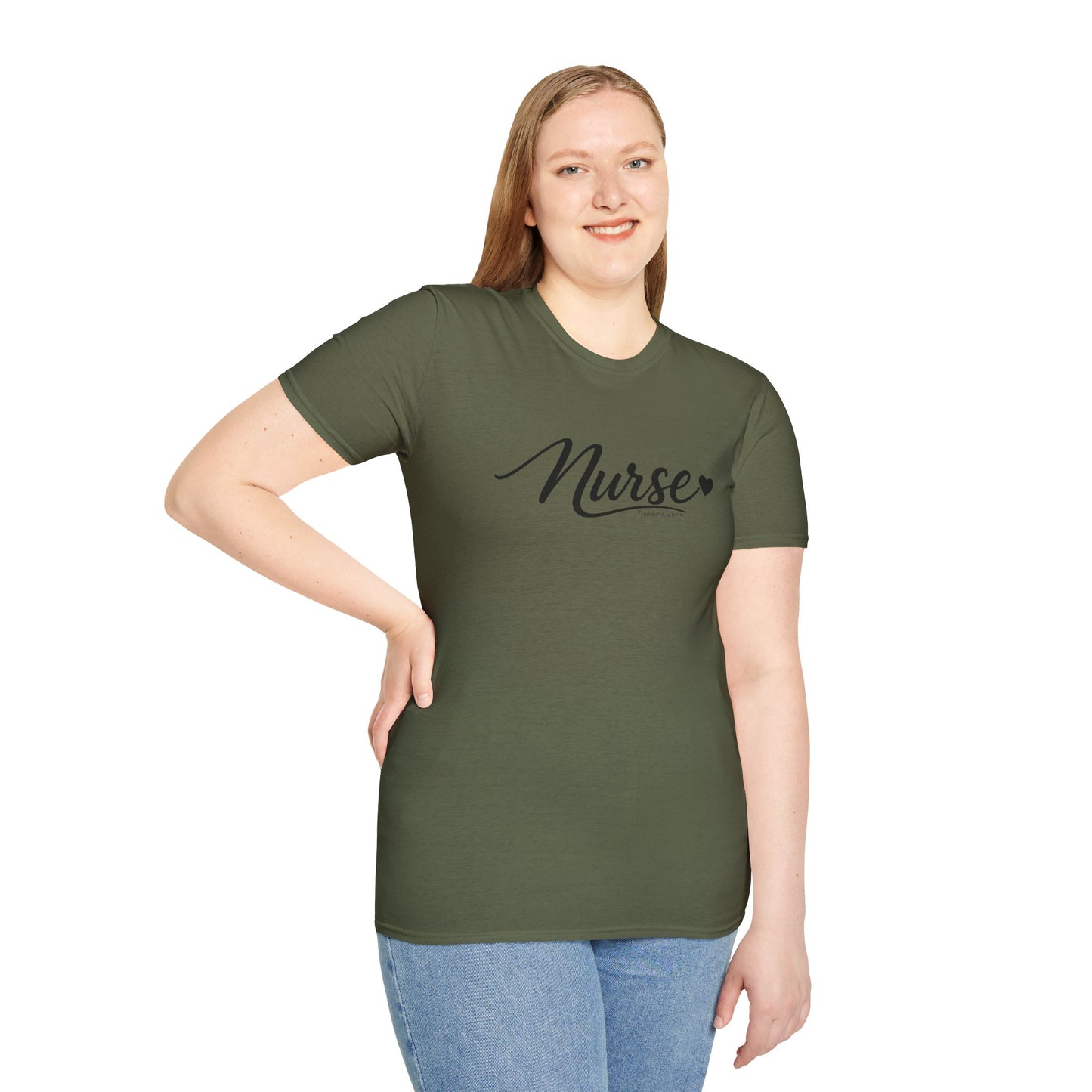 Heart Accent Nursing T-Shirt