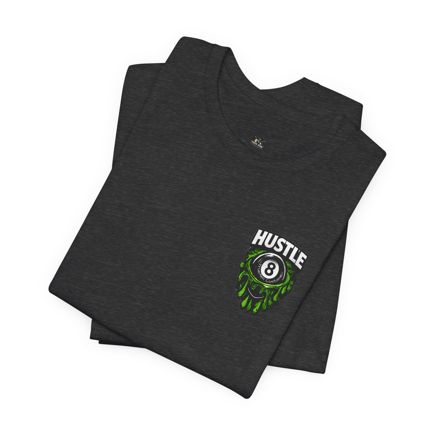 Hustle 8 Ball Tee — Billiards Graphic T-Shirt