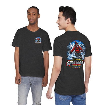 Gray Beard Ski Team T-Shirt — Vintage Mountain Skiing Graphic Tee