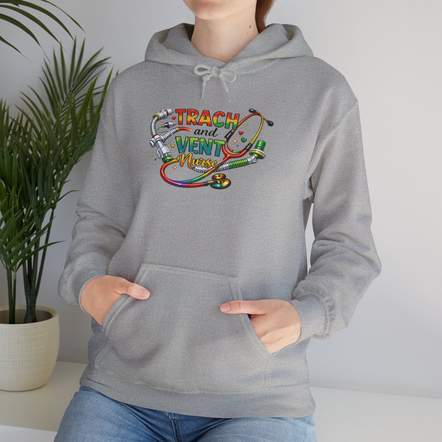 TRACH & VENT Nurse Pullover