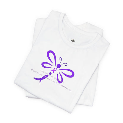Stop the silence domestic violence awareness T-Shirt