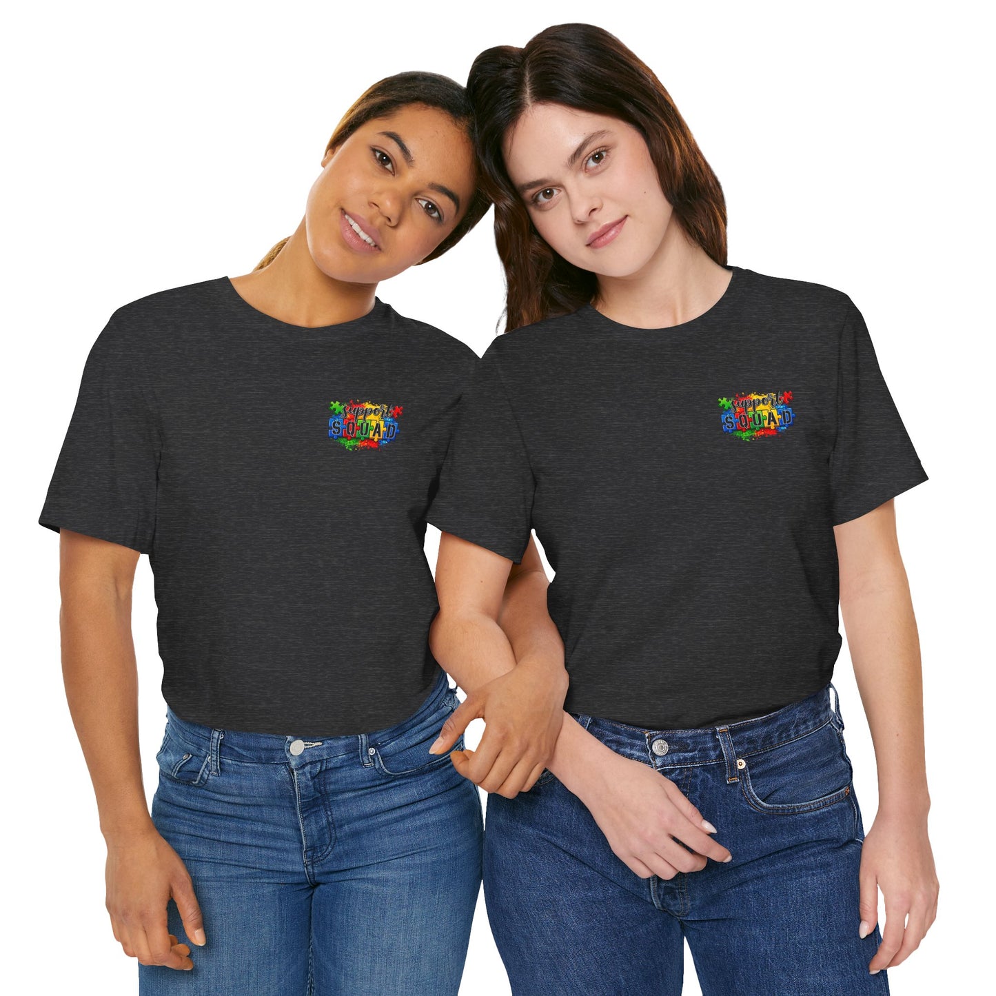 support squad, Be Kind Autism Puzzle T-Shirt