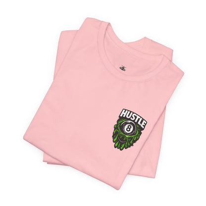 Hustle 8 Ball Tee — Billiards Graphic T-Shirt