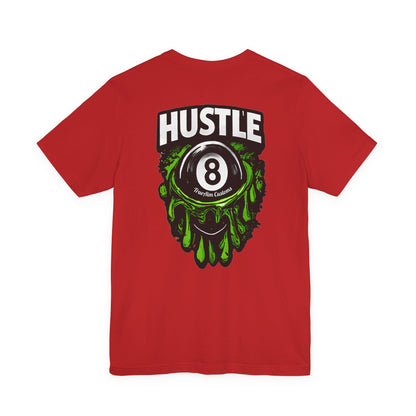 Hustle 8 Ball Tee — Billiards Graphic T-Shirt