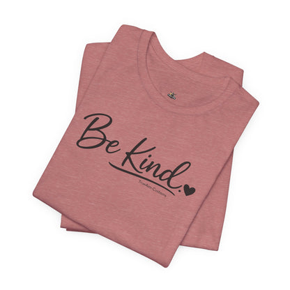 Be Kind Heart T-Shirt — Minimalist Positive Message Tee