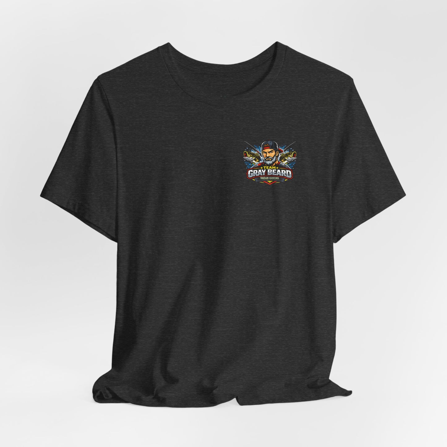 Gray Beard Fishing Team T-Shirt — Men's Fishing Graphic Tee