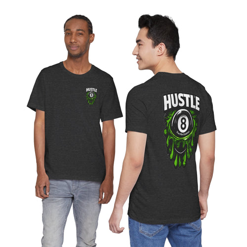 Hustle 8 Ball Tee — Billiards Graphic T-Shirt