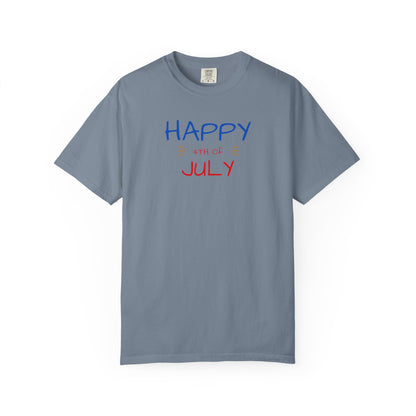 Happy 4th of July T-Shirt – Patriotic July Graphic Tee