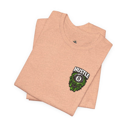 Hustle 8 Ball Tee — Billiards Graphic T-Shirt