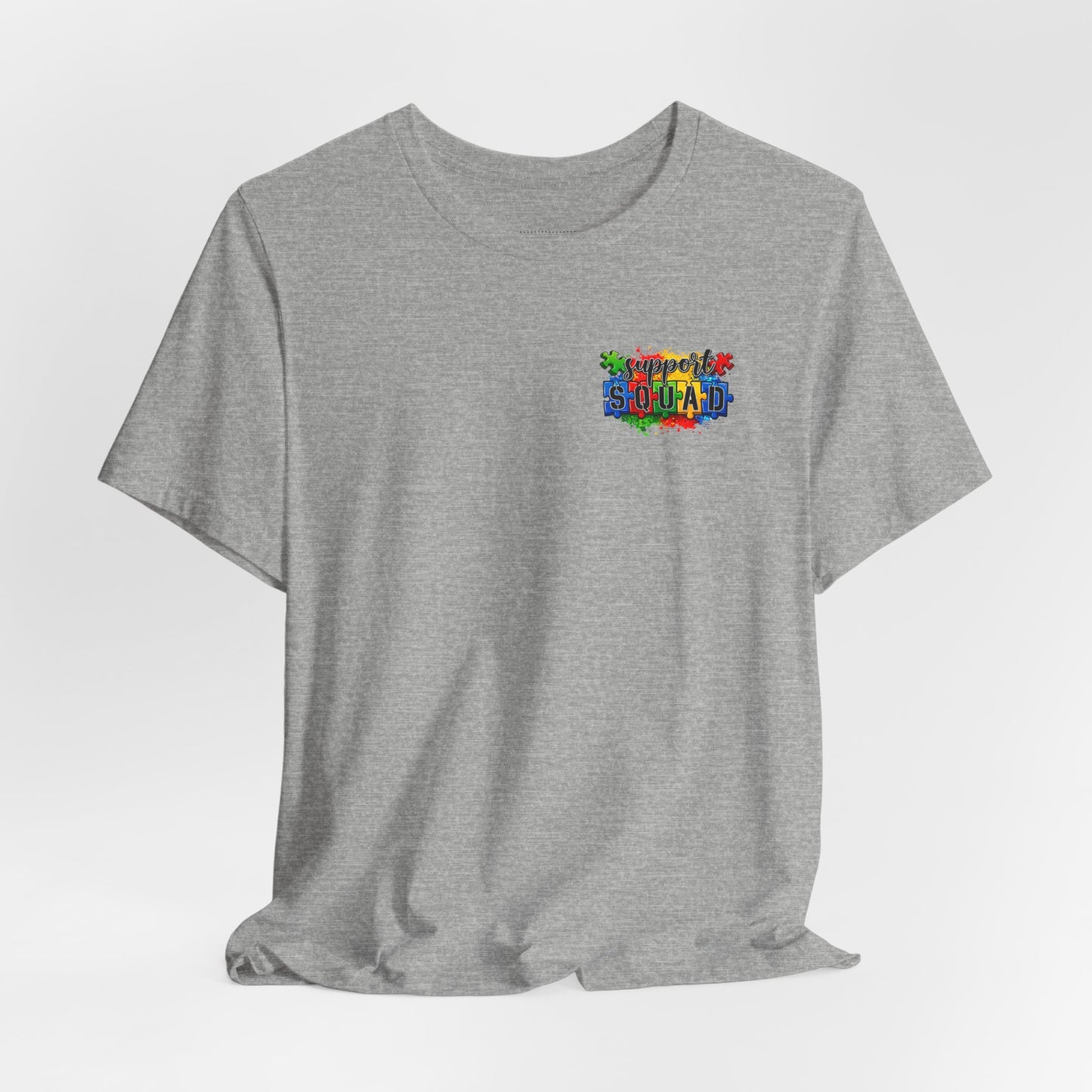 support squad, Be Kind Autism Puzzle T-Shirt