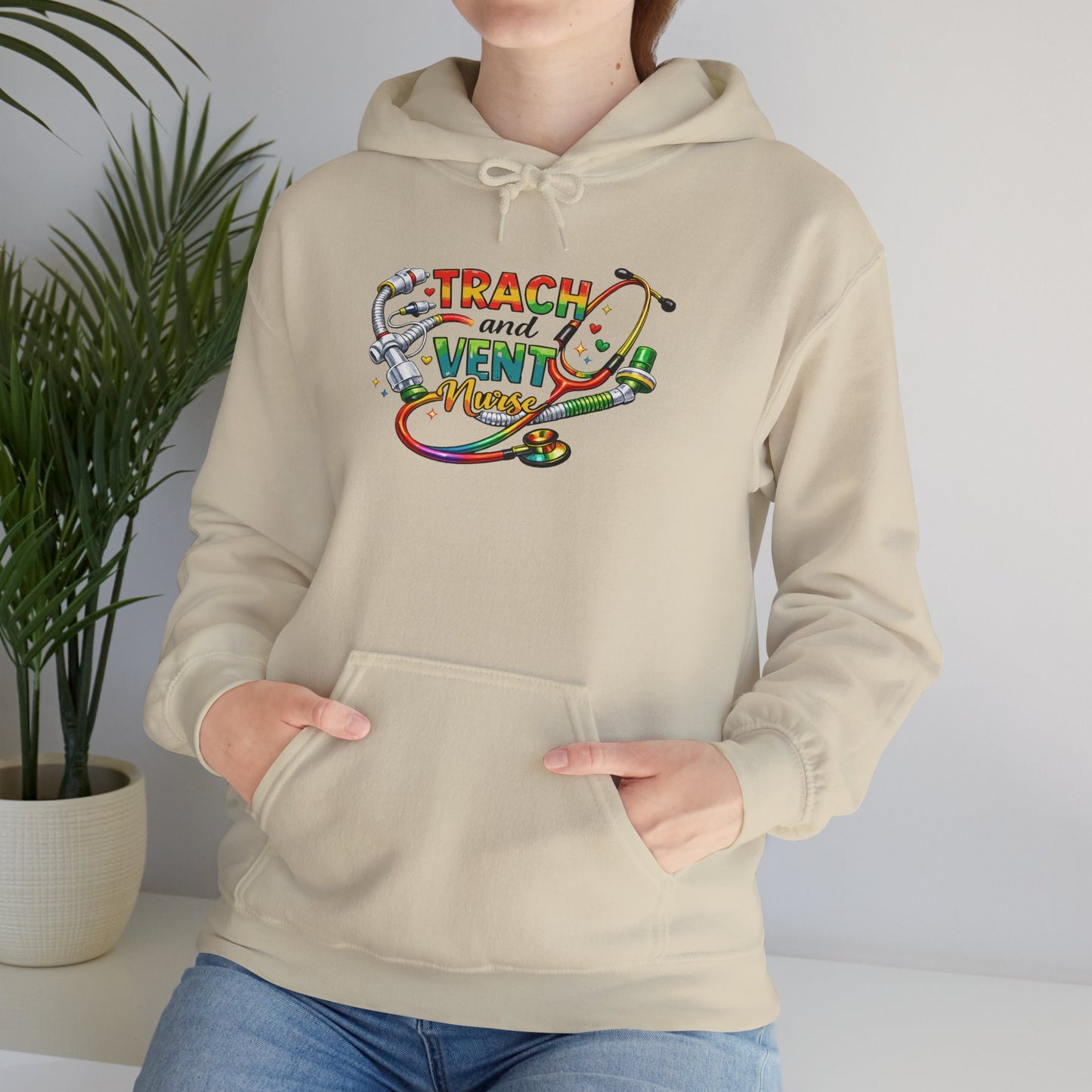 TRACH & VENT Nurse Pullover