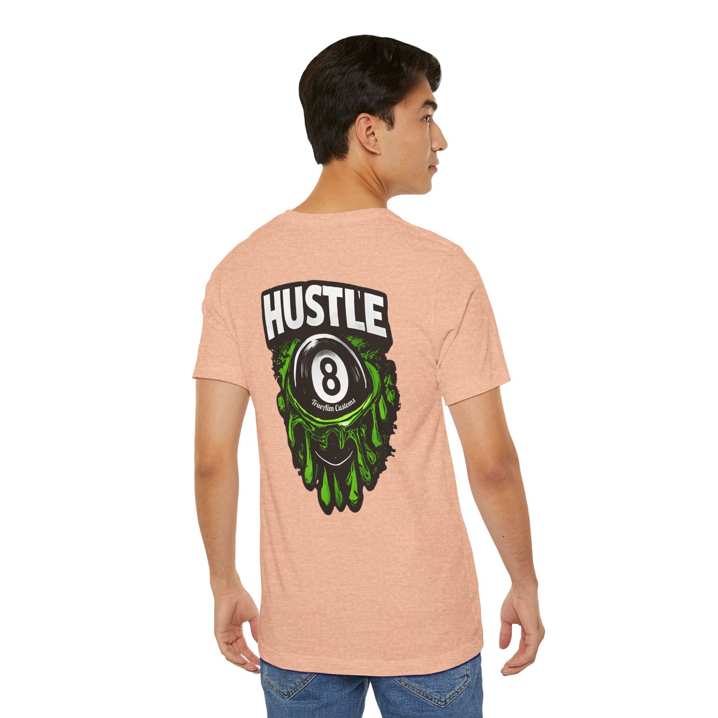 Hustle 8 Ball Tee — Billiards Graphic T-Shirt