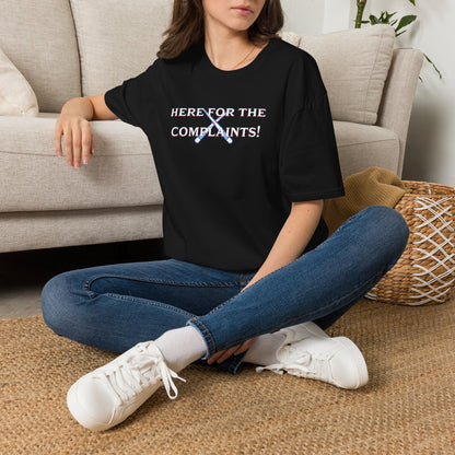 "Here for the Complaints!" Funny Sarcastic Billiards Tee