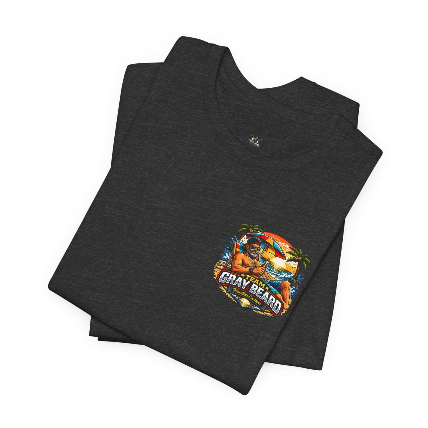 Team Gray Beard on the Beach Short Sleeve Tee