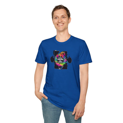 Color outside the lines t shirt