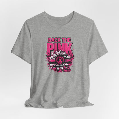 "Back The Pink” Breast Cancer Support Tee