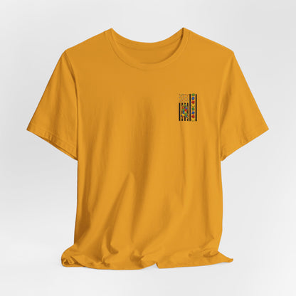 Autism Awareness Flag T-Shirt — Puzzle Ribbon Support Tee