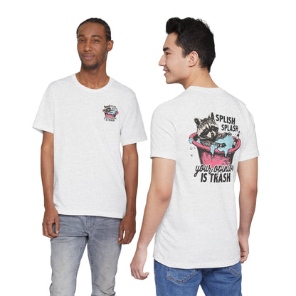 Raccoon 'Splish Splash, Your Opinion Is Trash' Graphic Tee