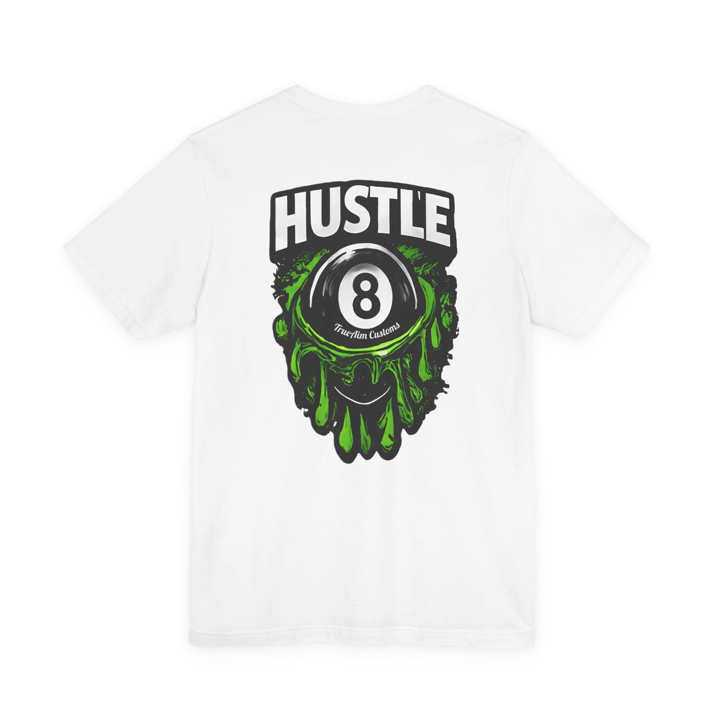 Hustle 8 Ball Tee — Billiards Graphic T-Shirt