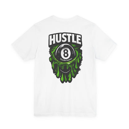 Hustle 8 Ball Tee — Billiards Graphic T-Shirt
