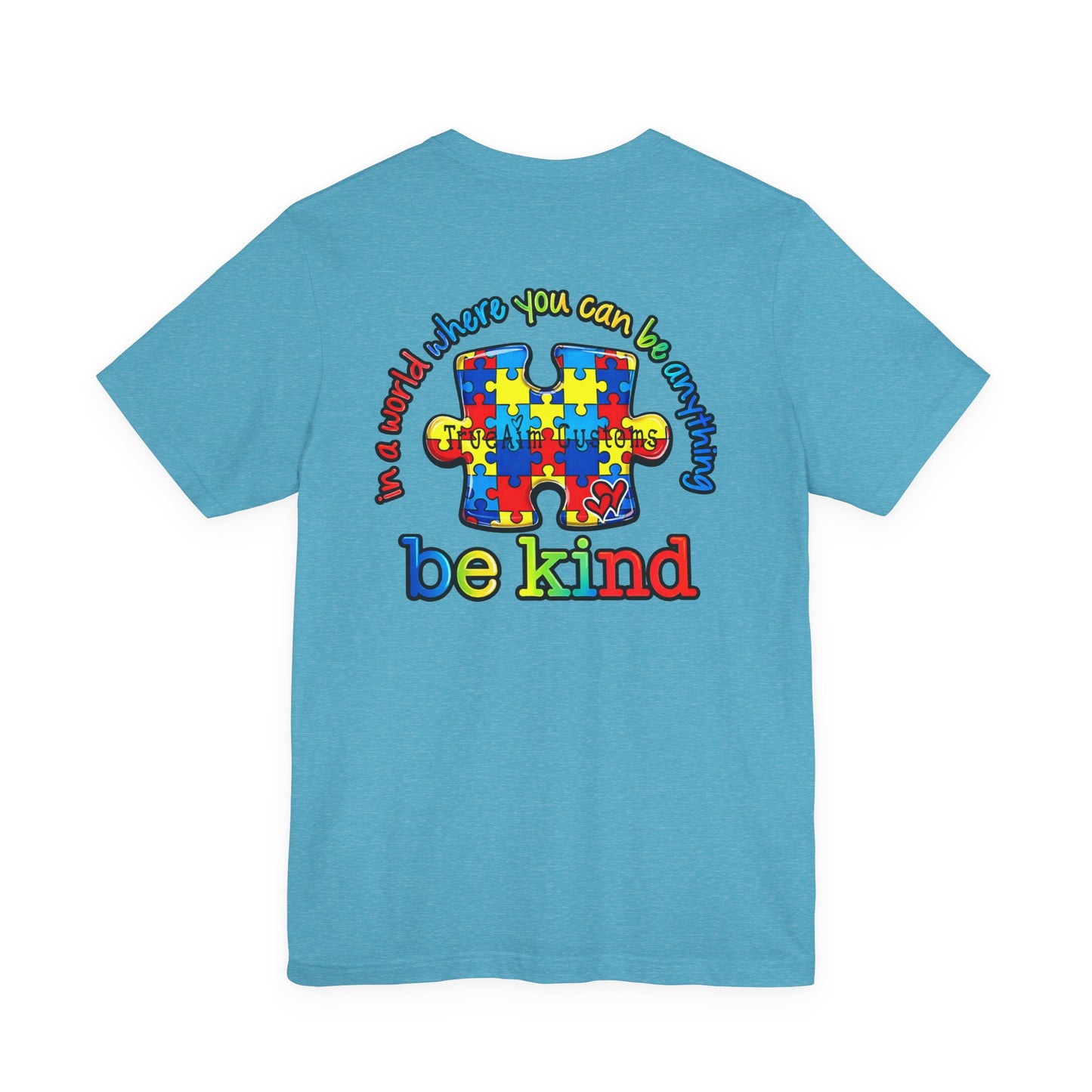 support squad, Be Kind Autism Puzzle T-Shirt