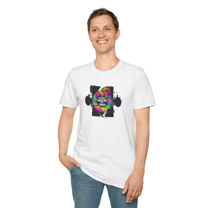 Color outside the lines t shirt