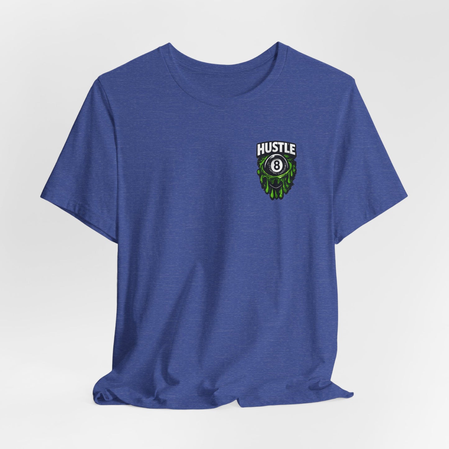 Hustle 8 Ball Tee — Billiards Graphic T-Shirt
