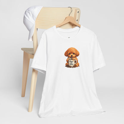 Poodle Puppy with ’Nope not today' Coffee Mug Tee