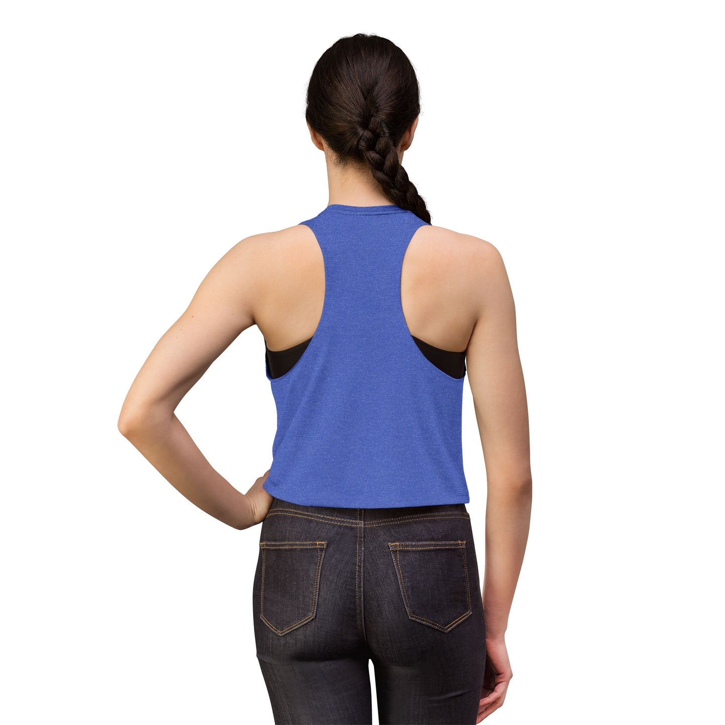 TrueAim Customs Logo Crop Top — Women's Branded Graphic Tank