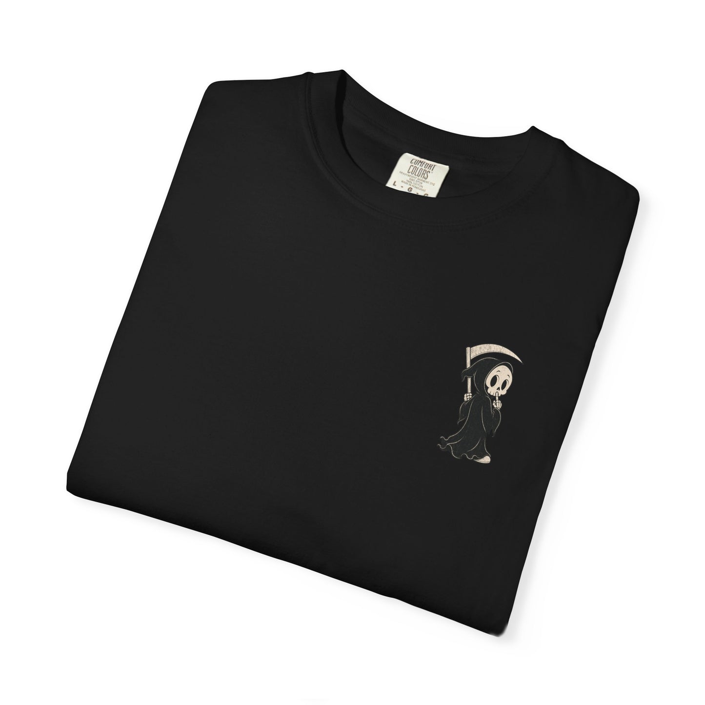 T-Shirt — “I May Look Calm But In My Head I’ve Slapped You 3 Times” Grim Reaper Graphic
