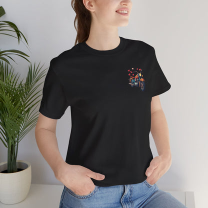 Riding my heart into the sunset- Motorcycle Graphic Tee -