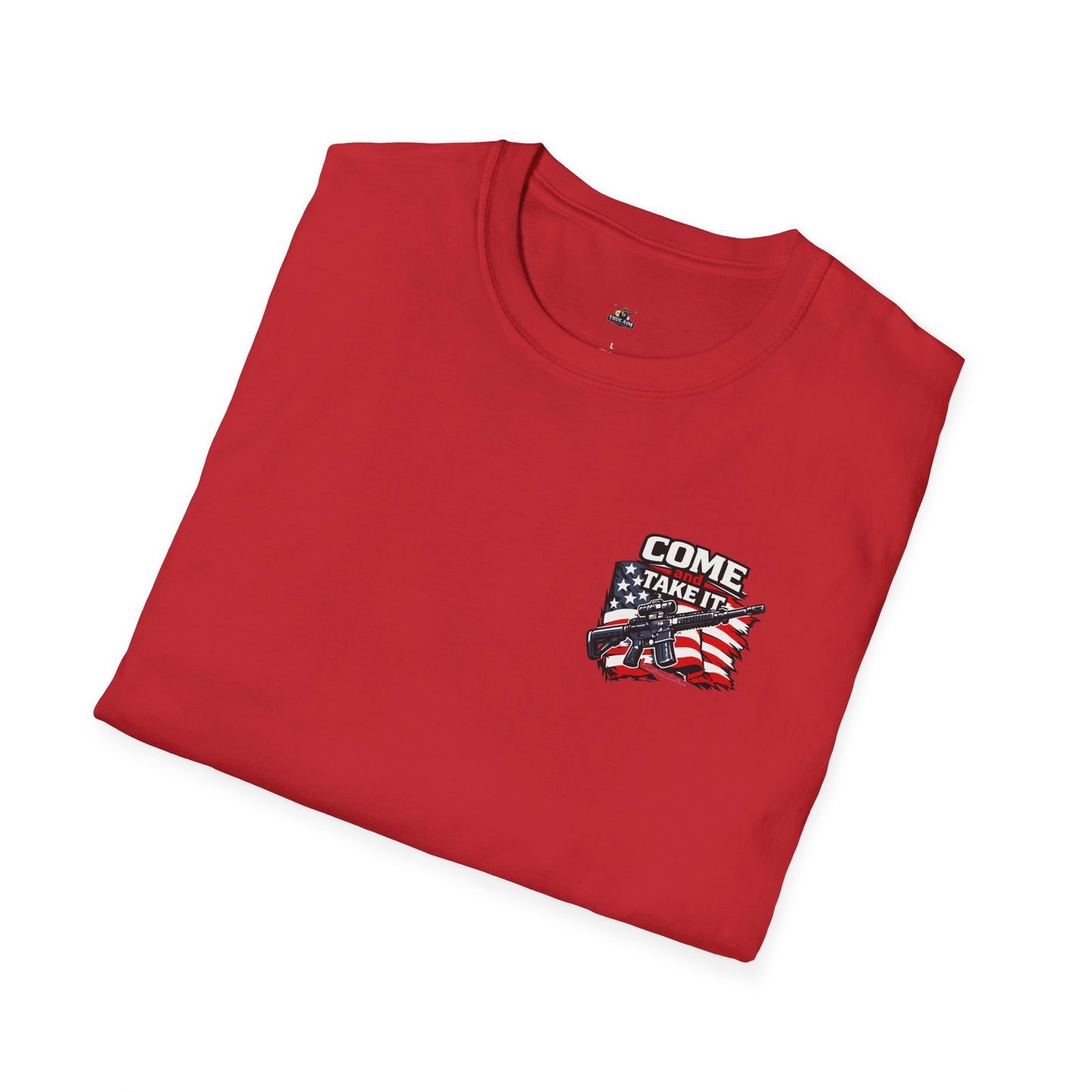 Come and Take It, American Flag Rifle Graphic Patriotic Tee