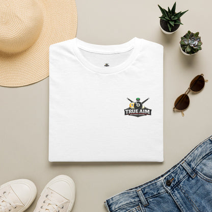 Pool Strategy T-Shirt — “My Pool Strategy Is Top Secret” Billiards Tee