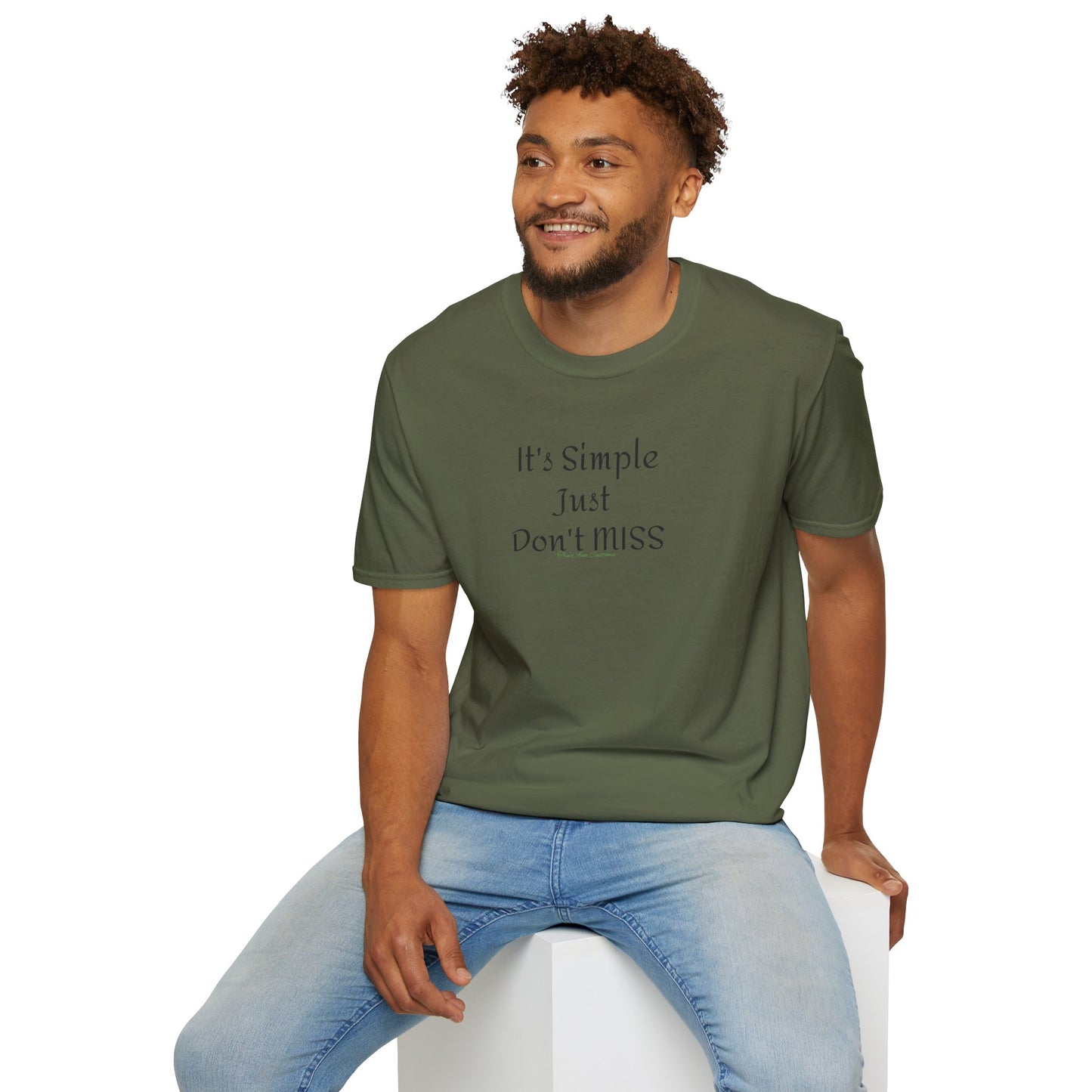 It's Simple Just Don't MISS billiards Tee