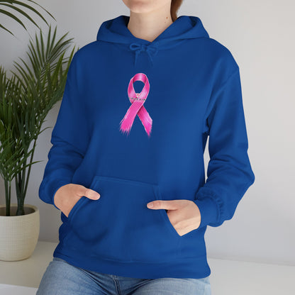 Back the Pink breast cancer Graphic Hooded Sweatshirt