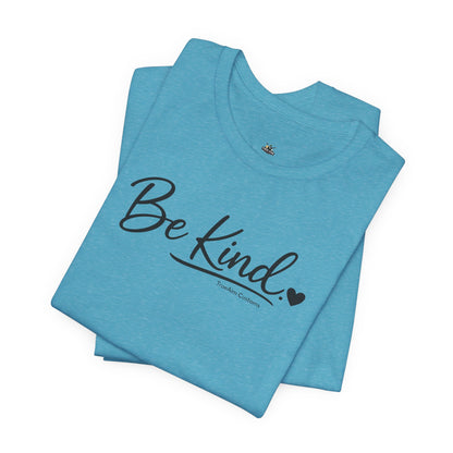 Be Kind Heart T-Shirt — Minimalist Positive Message Tee