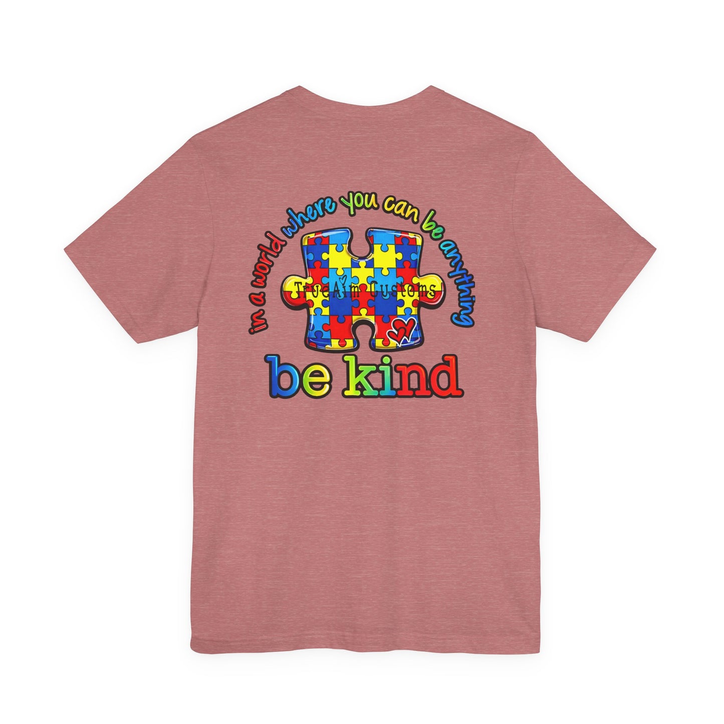 support squad, Be Kind Autism Puzzle T-Shirt