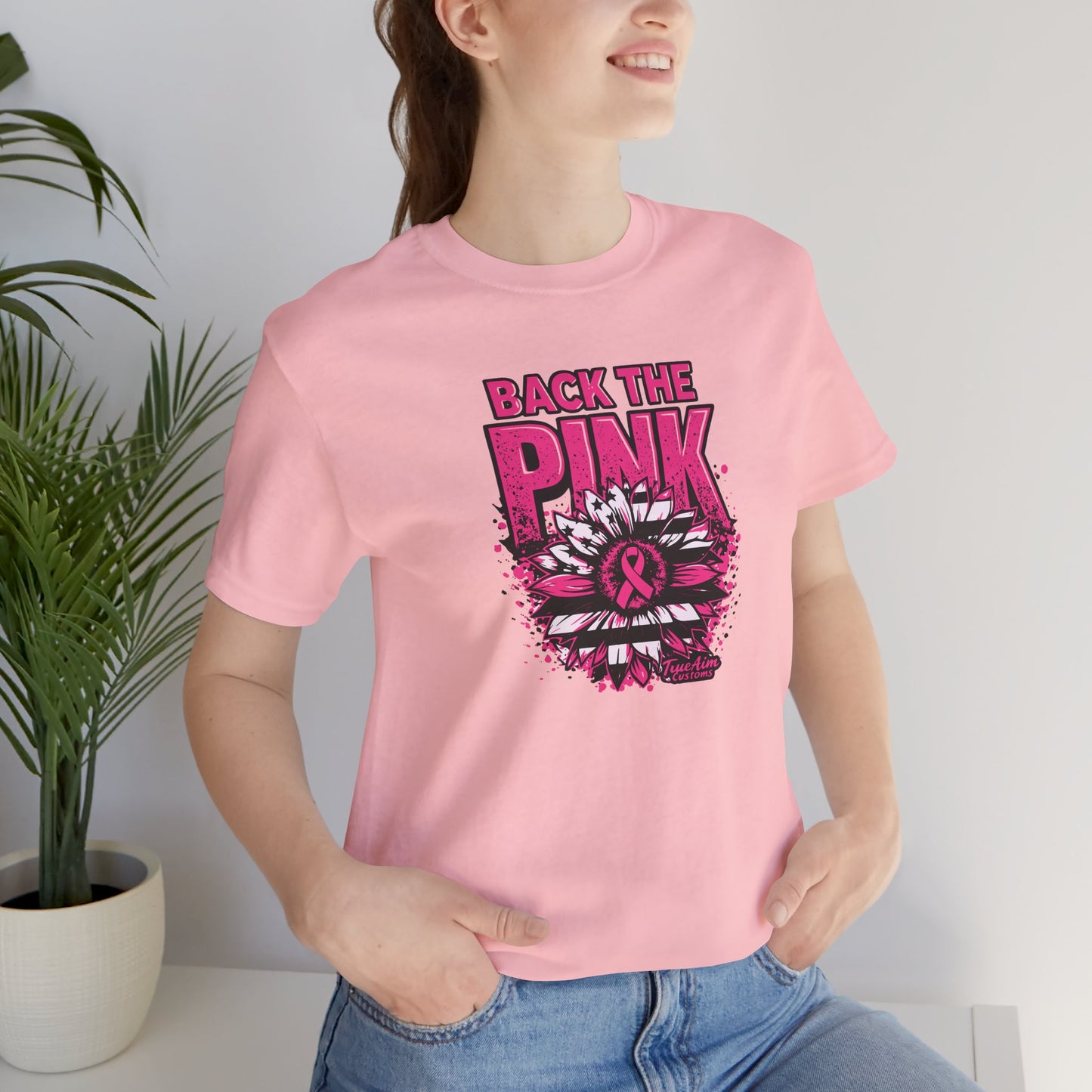 "Back The Pink” Breast Cancer Support Tee