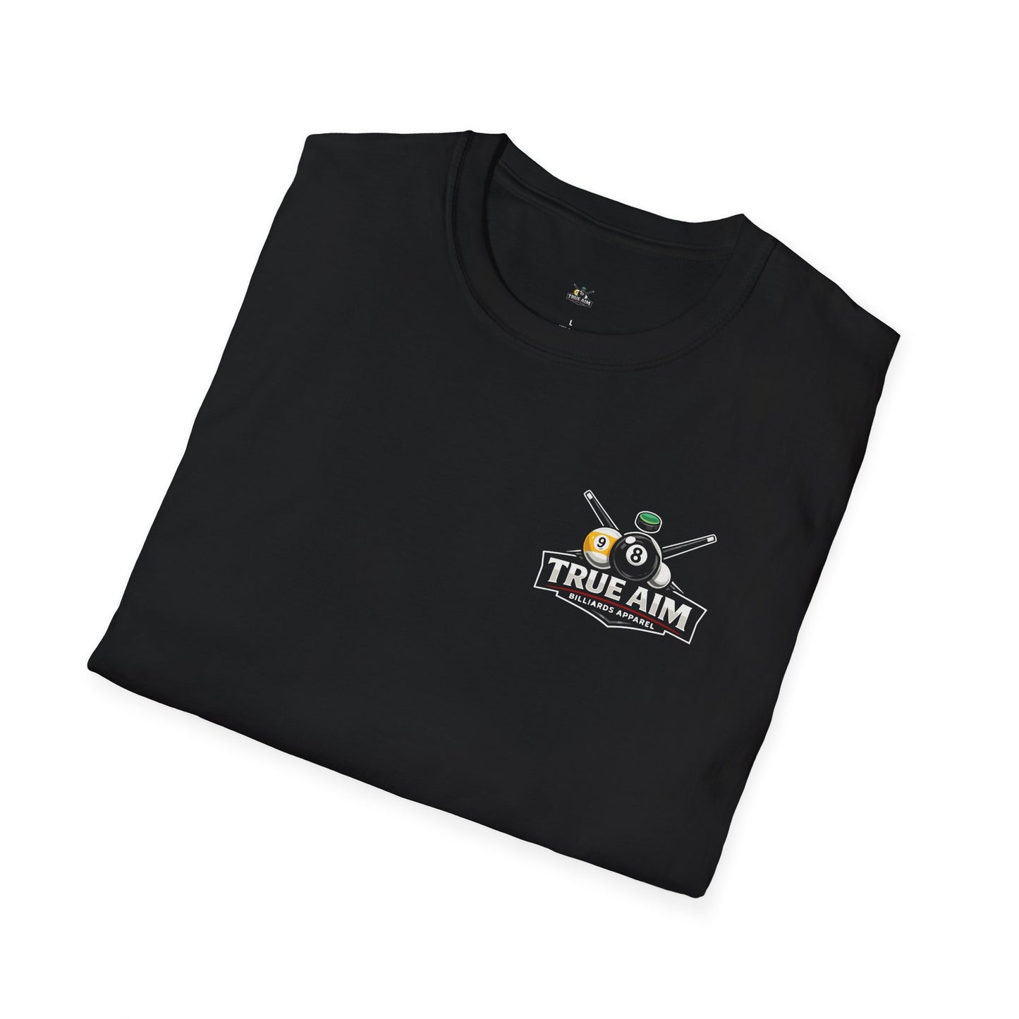 Billiards T-Shirt — "I Play Better In My Head" Pool Cue & Balls Tee