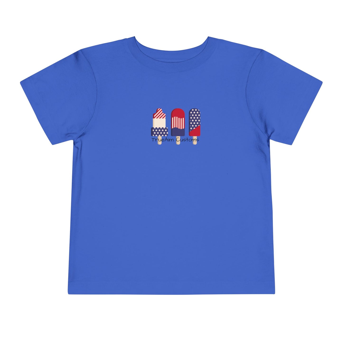 Toddler Tee — Patriotic Popsicle 4th of July Kids Shirt