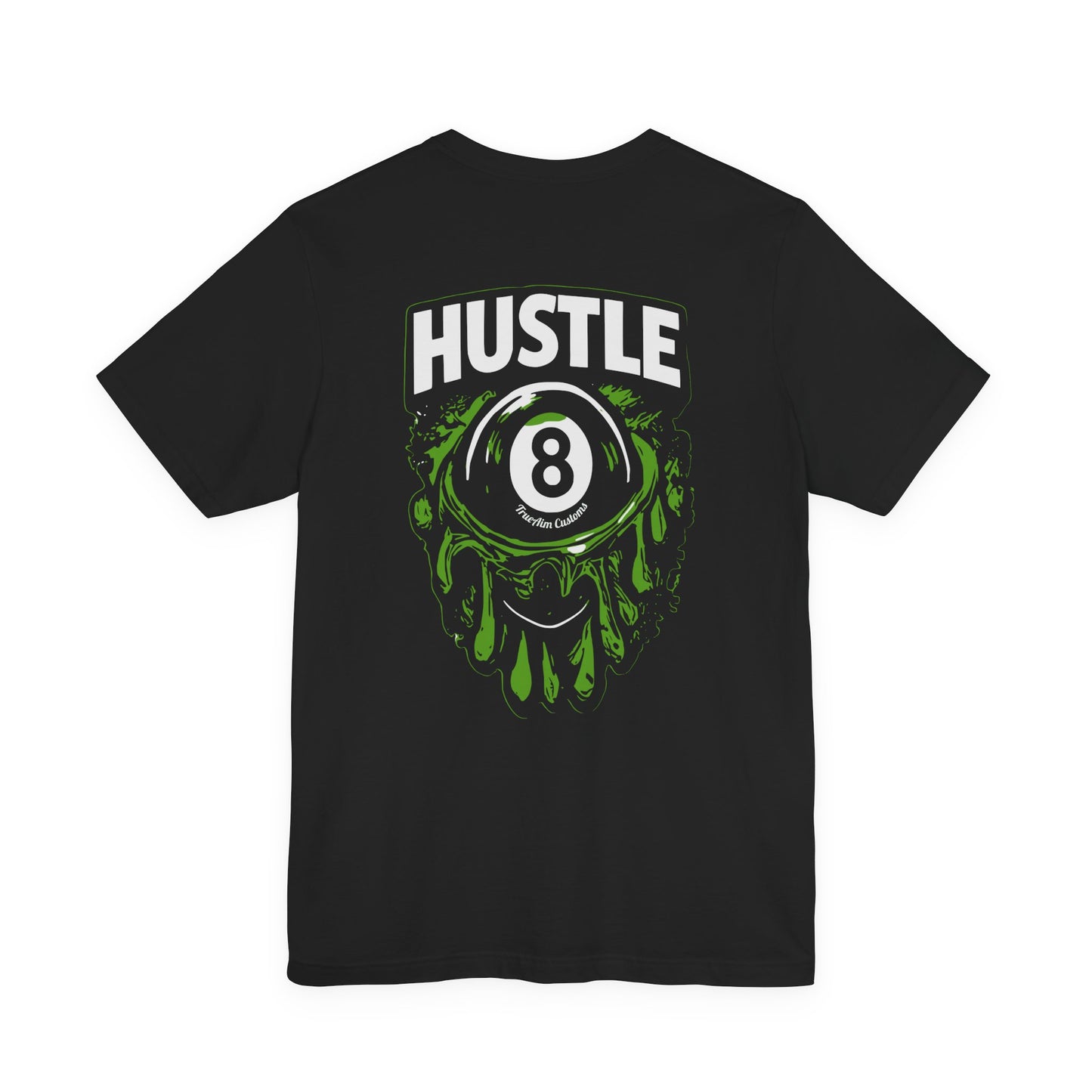 Hustle 8 Ball Tee — Billiards Graphic T-Shirt