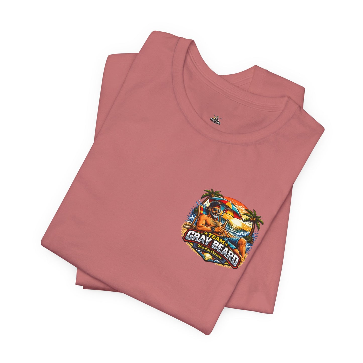 Team Gray Beard on the Beach Short Sleeve Tee