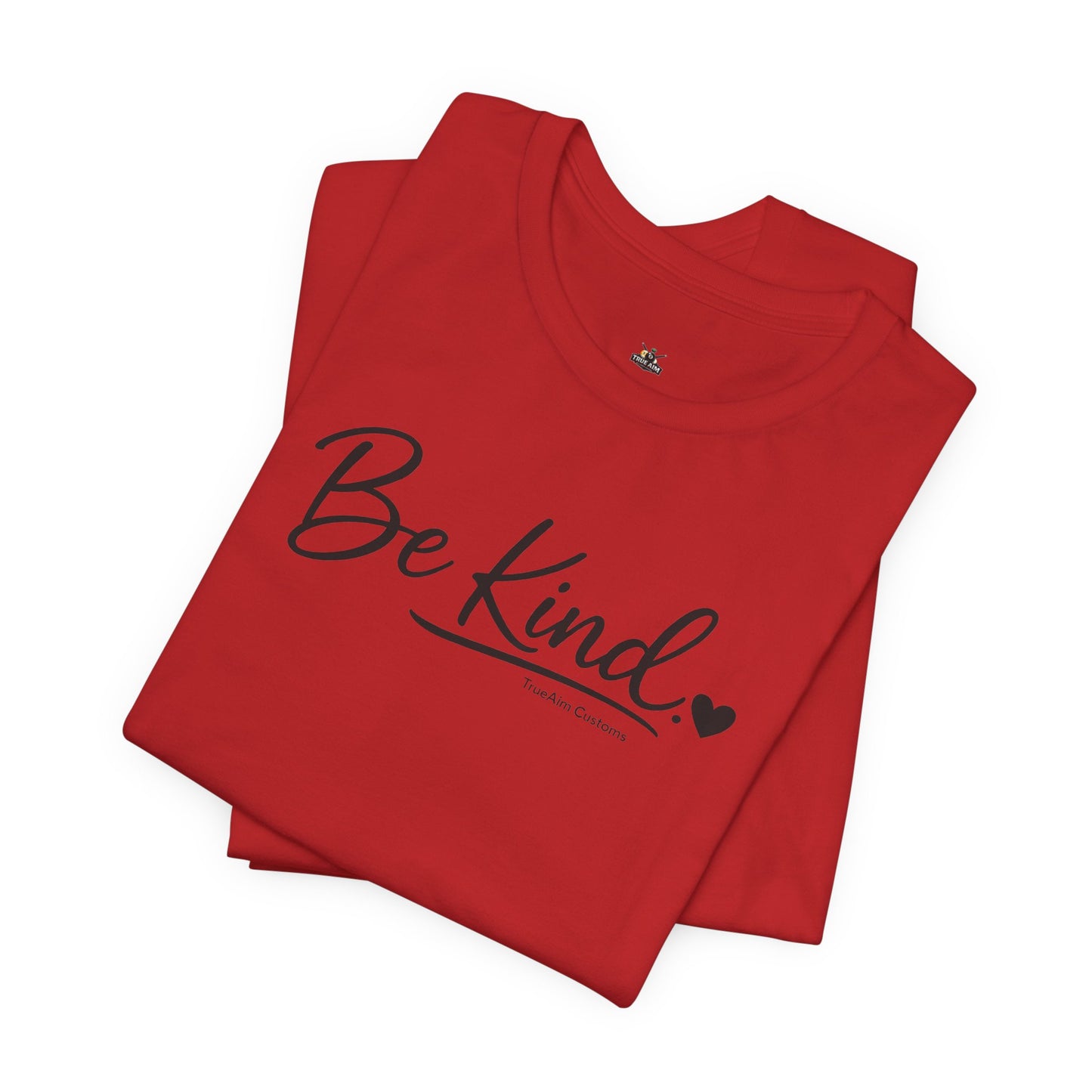Be Kind Heart T-Shirt — Minimalist Positive Message Tee